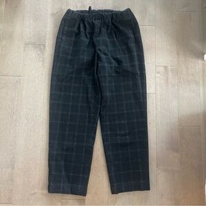 Aritzia wool cashmere blend plaid cropped pants - the group by babaton